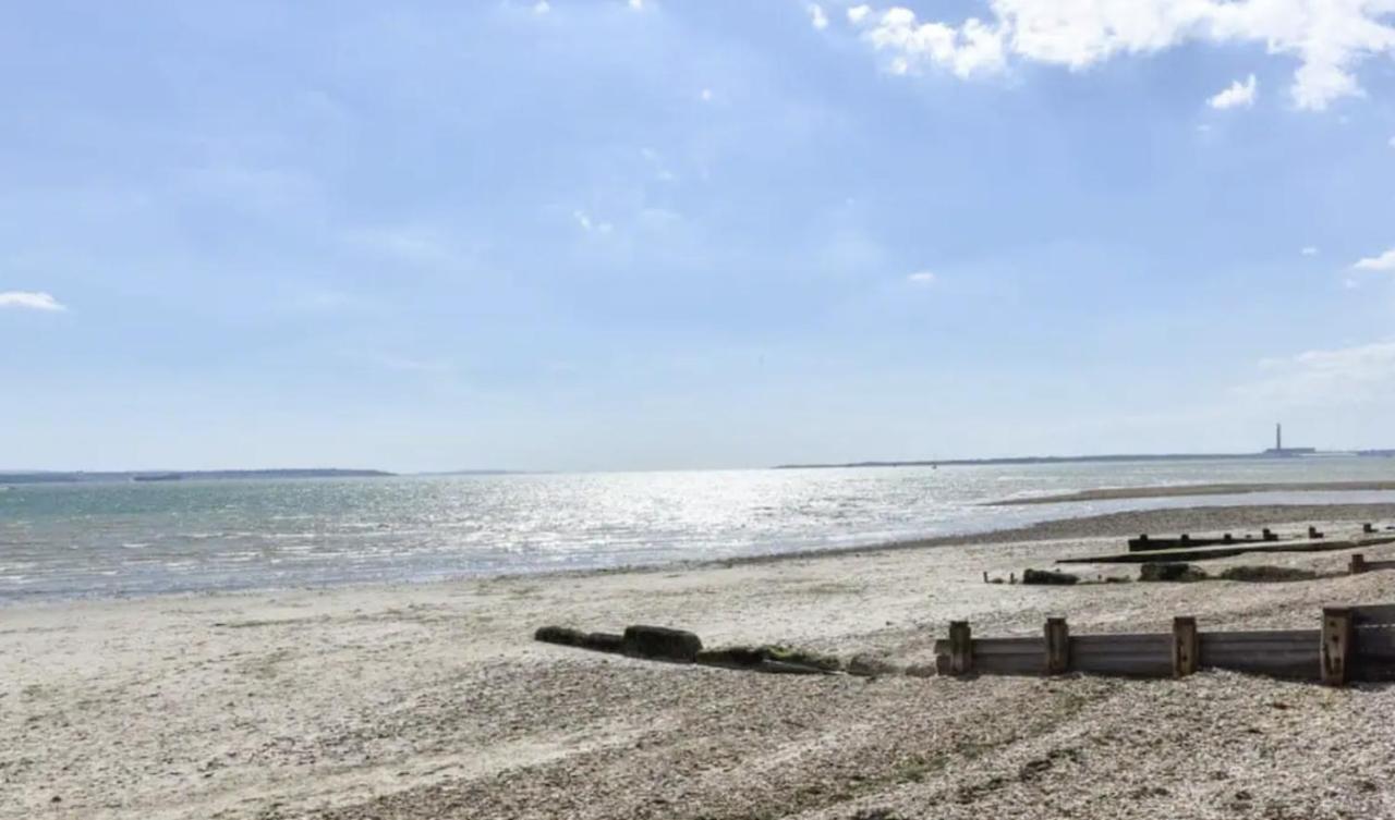Solent Sea View Beach Cottage Hill Head Esterno foto