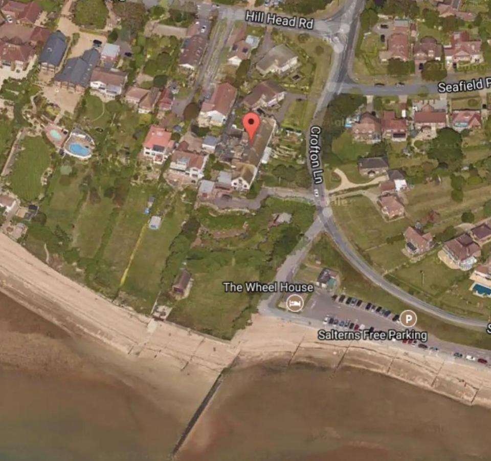 Solent Sea View Beach Cottage Hill Head Esterno foto