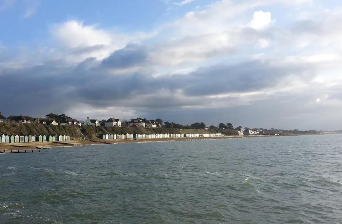 Solent Sea View Beach Cottage Hill Head Esterno foto